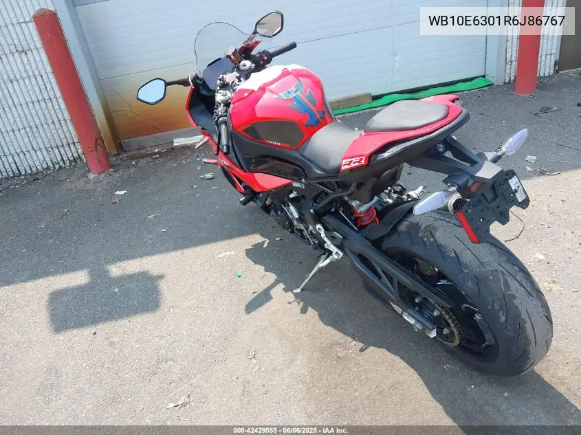 2024 BMW S 1000 Rr VIN: WB10E6301R6J86767 Lot: 42429555