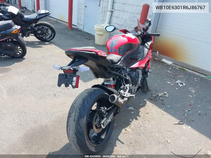 2024 BMW S 1000 Rr VIN: WB10E6301R6J86767 Lot: 42429555