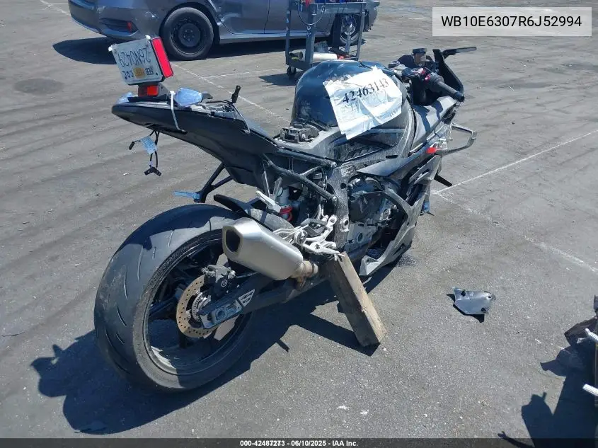 2024 BMW S 1000 Rr VIN: WB10E6307R6J52994 Lot: 42487273