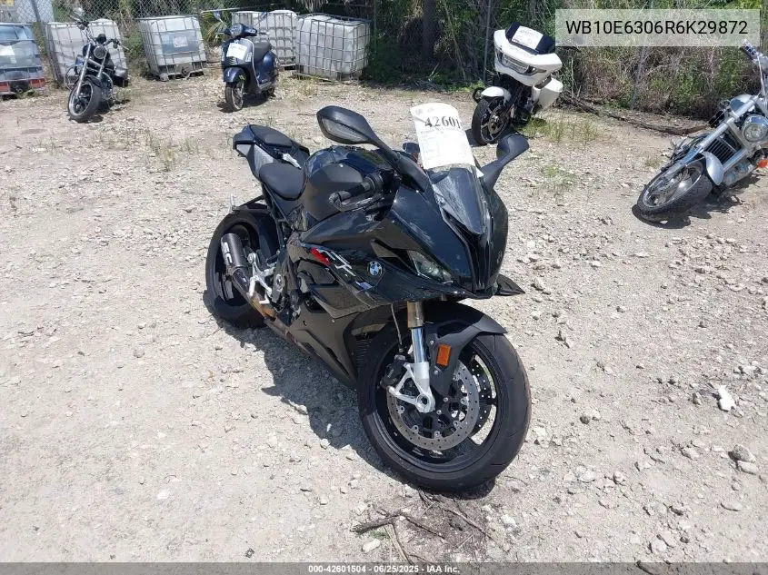 2024 BMW S 1000 Rr VIN: WB10E6306R6K29872 Lot: 42601504