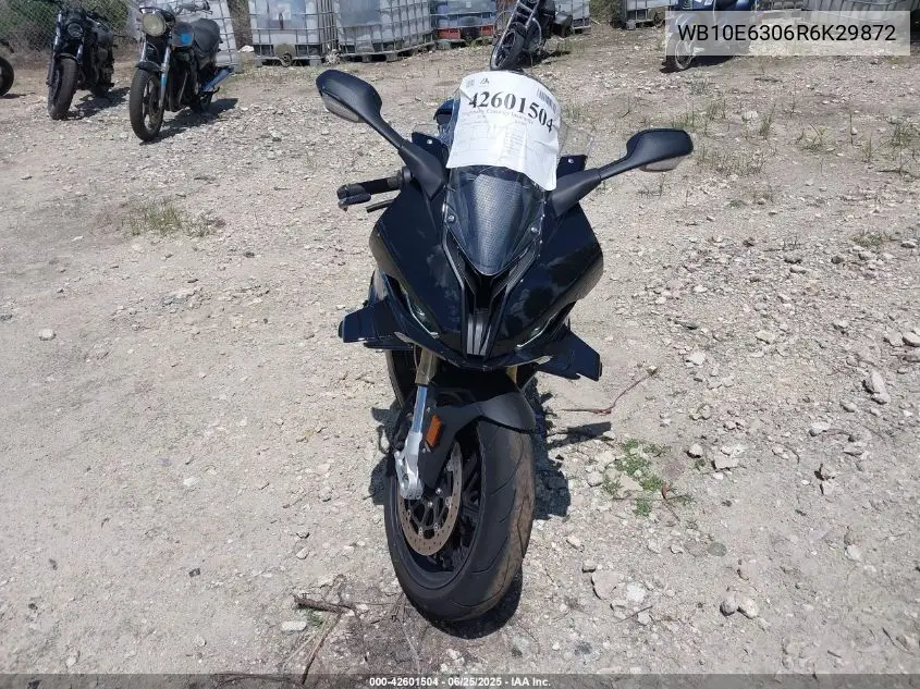 2024 BMW S 1000 Rr VIN: WB10E6306R6K29872 Lot: 42601504