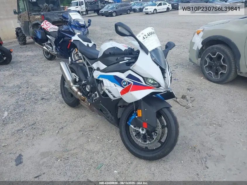 2025 BMW S 1000 Rr VIN: WB10P2307S6L39841 Lot: 42400656