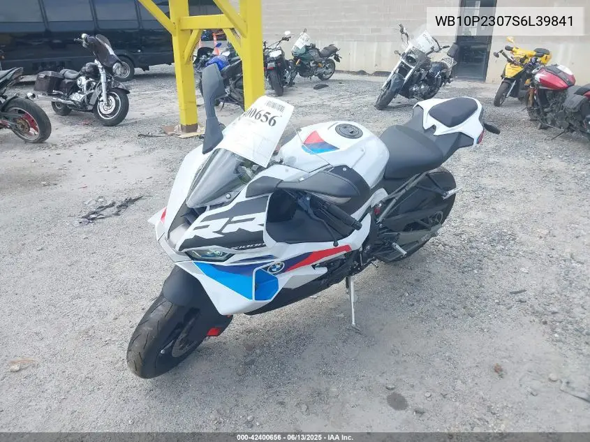 2025 BMW S 1000 Rr VIN: WB10P2307S6L39841 Lot: 42400656