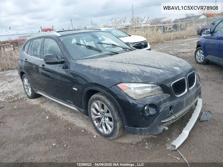 2012 BMW X1 xDrive28I VIN: WBAVL1C5XCVR78908 Lot: 12290022