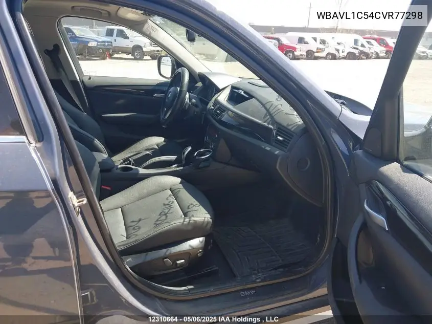 2012 BMW X1 xDrive28I VIN: WBAVL1C54CVR77298 Lot: 12310664