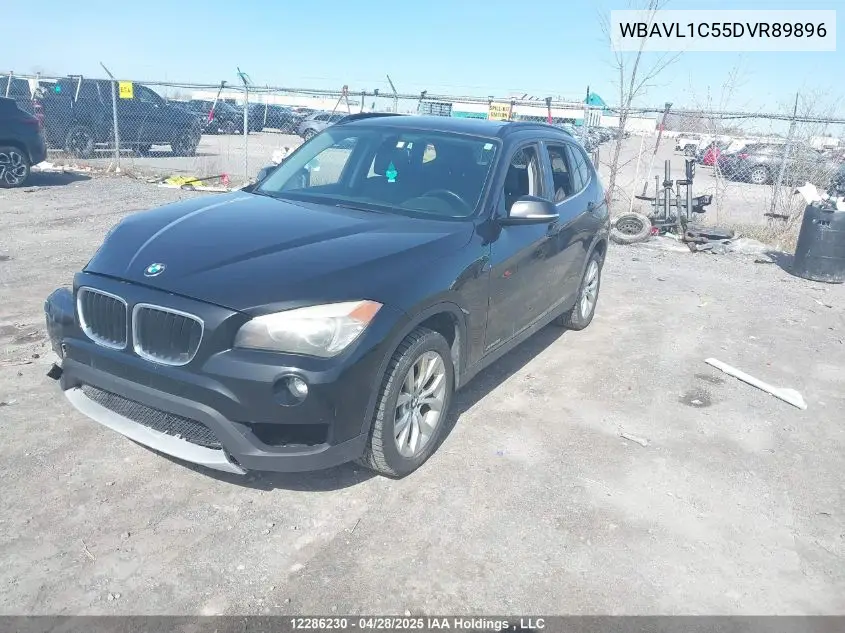 2013 BMW X1 xDrive28I VIN: WBAVL1C55DVR89896 Lot: 12286230