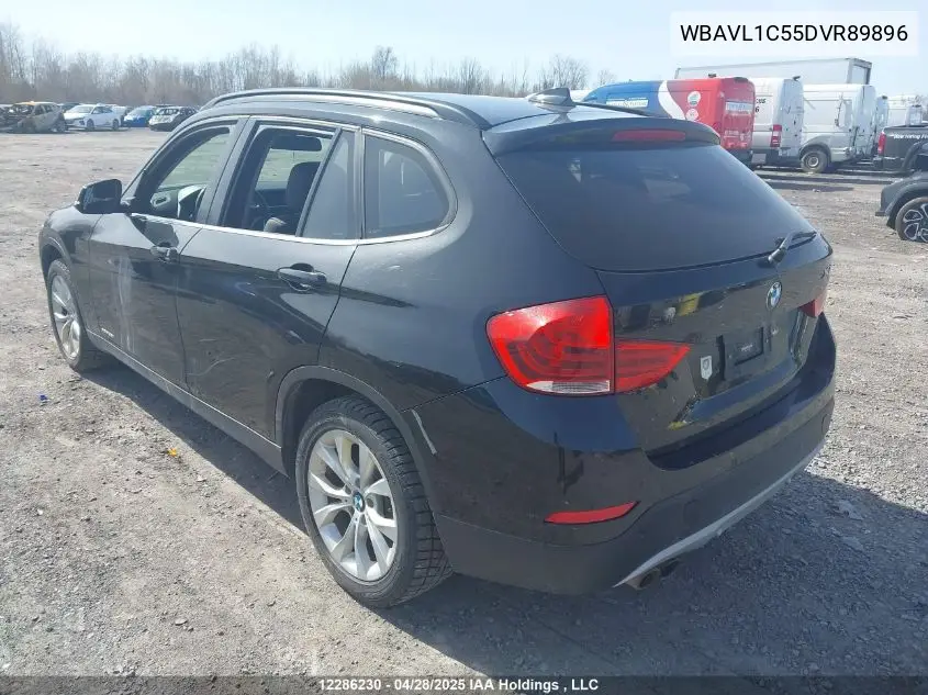 2013 BMW X1 xDrive28I VIN: WBAVL1C55DVR89896 Lot: 12286230