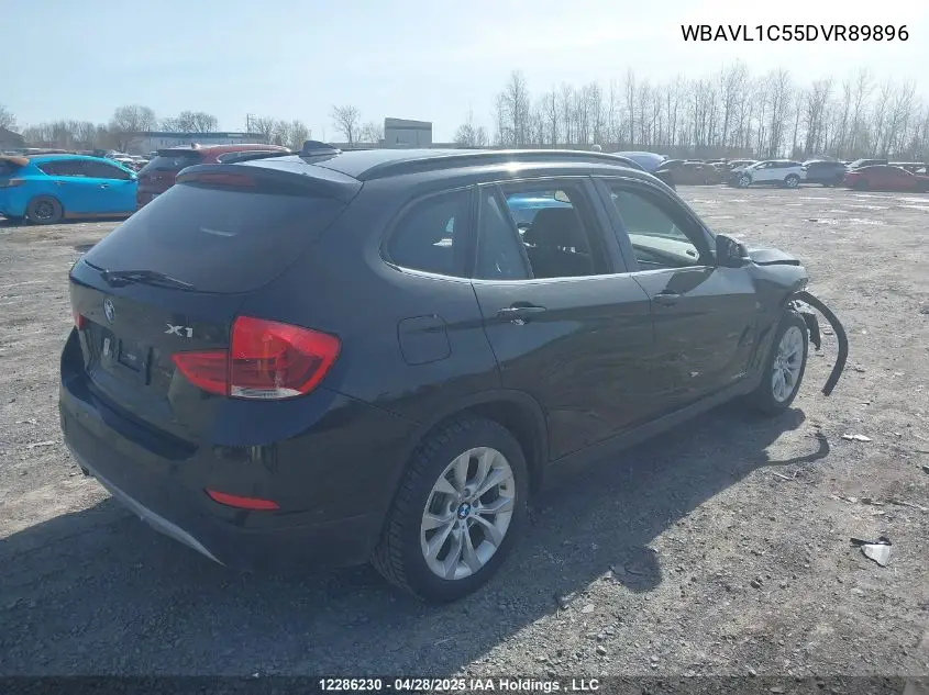 2013 BMW X1 xDrive28I VIN: WBAVL1C55DVR89896 Lot: 12286230