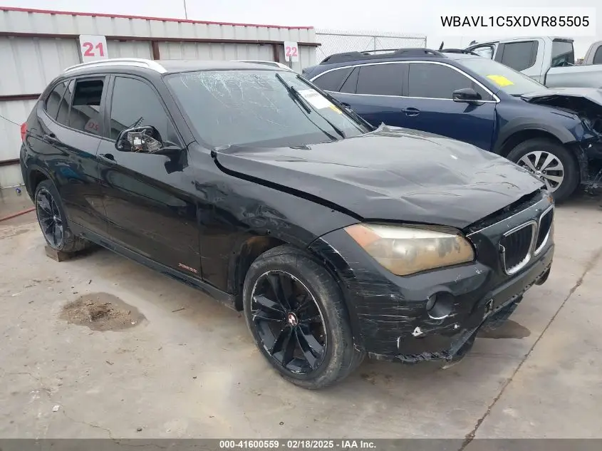 2013 BMW X1 xDrive28I VIN: WBAVL1C5XDVR85505 Lot: 41600559