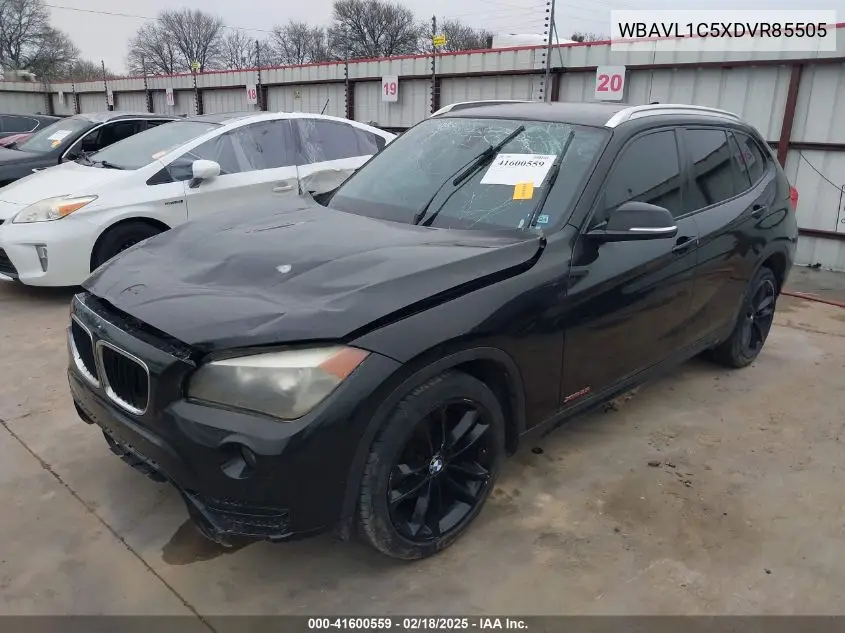 2013 BMW X1 xDrive28I VIN: WBAVL1C5XDVR85505 Lot: 41600559