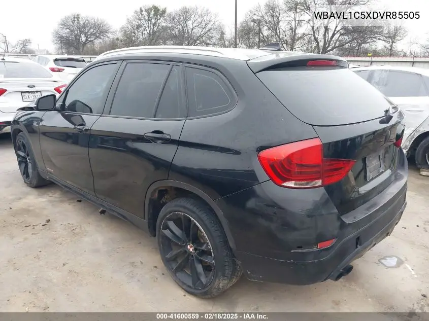 2013 BMW X1 xDrive28I VIN: WBAVL1C5XDVR85505 Lot: 41600559