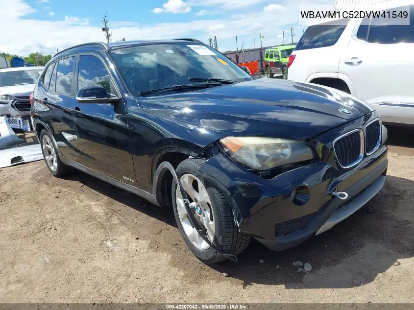 2013 BMW X1 Sdrive28I VIN: WBAVM1C52DVW41549 Lot: 42207042