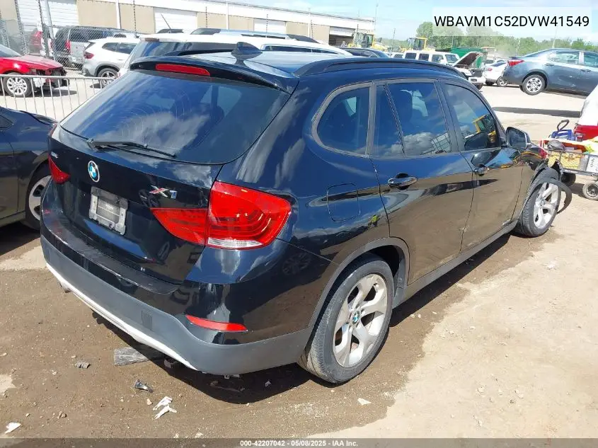 2013 BMW X1 Sdrive28I VIN: WBAVM1C52DVW41549 Lot: 42207042