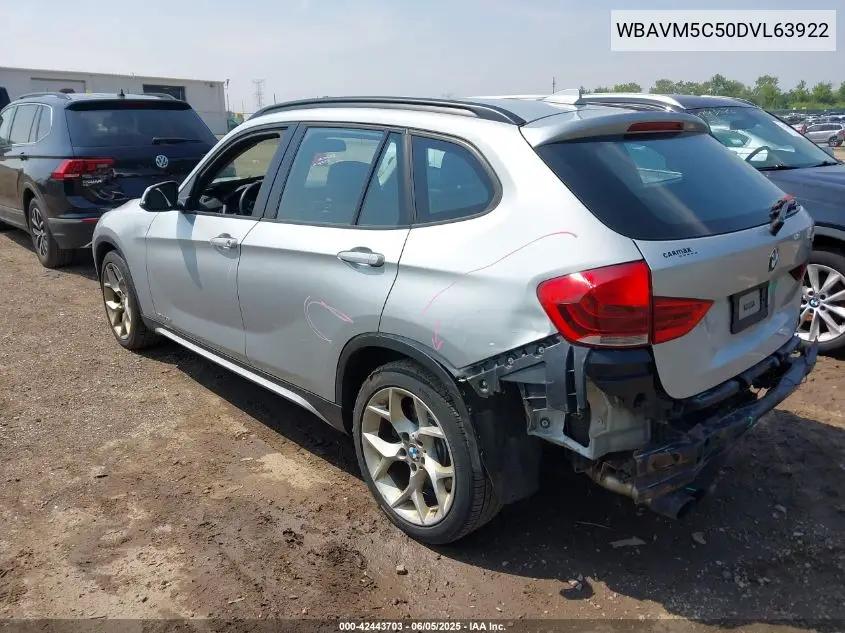 2013 BMW X1 xDrive35I VIN: WBAVM5C50DVL63922 Lot: 42443703