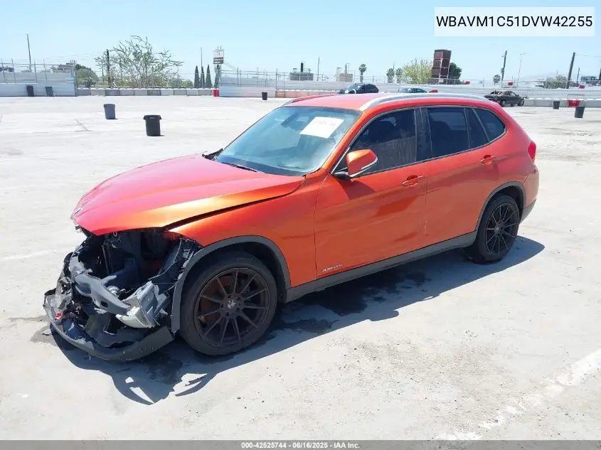 2013 BMW X1 Sdrive28I VIN: WBAVM1C51DVW42255 Lot: 42525744