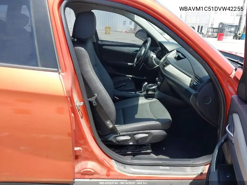 2013 BMW X1 Sdrive28I VIN: WBAVM1C51DVW42255 Lot: 42525744