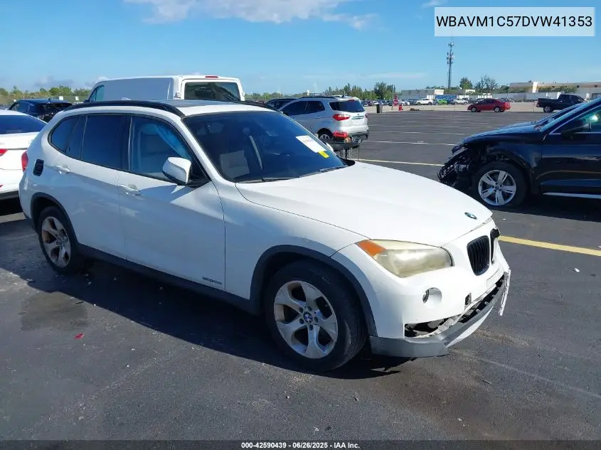 2013 BMW X1 Sdrive28I VIN: WBAVM1C57DVW41353 Lot: 42590439