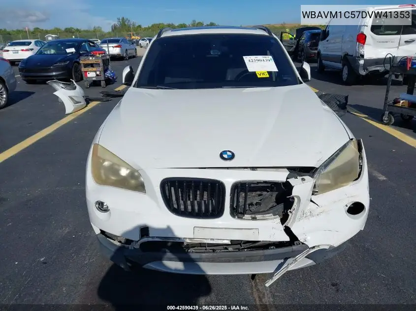 2013 BMW X1 Sdrive28I VIN: WBAVM1C57DVW41353 Lot: 42590439