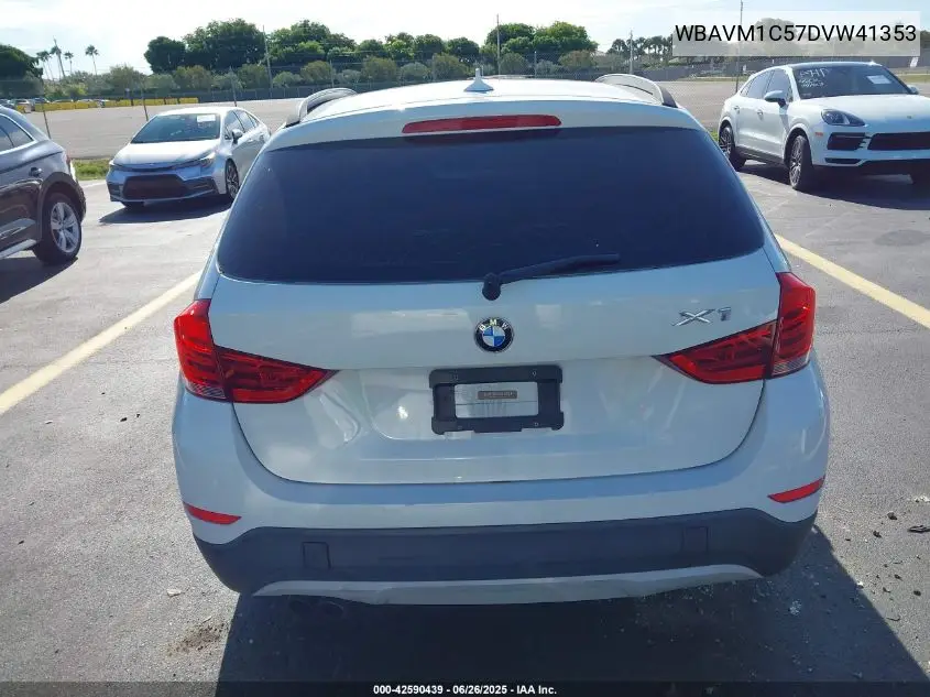 2013 BMW X1 Sdrive28I VIN: WBAVM1C57DVW41353 Lot: 42590439