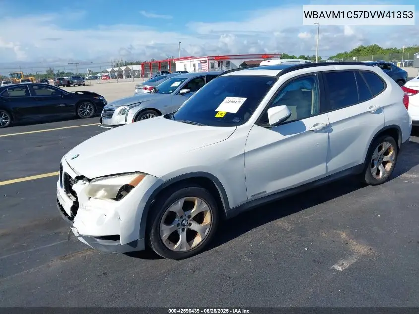 2013 BMW X1 Sdrive28I VIN: WBAVM1C57DVW41353 Lot: 42590439