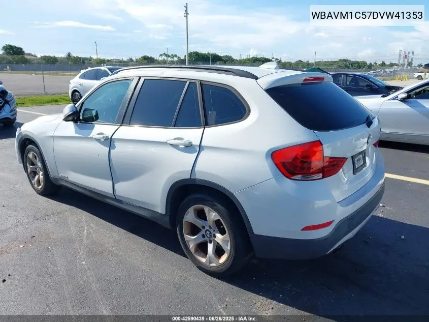 2013 BMW X1 Sdrive28I VIN: WBAVM1C57DVW41353 Lot: 42590439