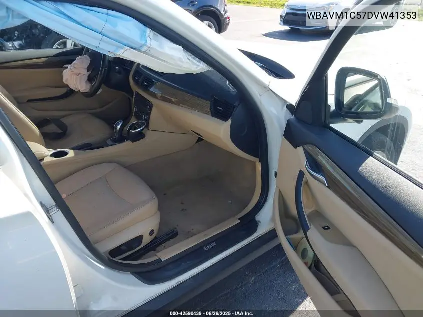 2013 BMW X1 Sdrive28I VIN: WBAVM1C57DVW41353 Lot: 42590439