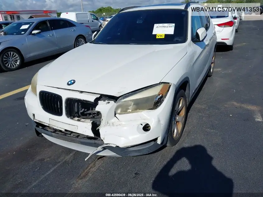 2013 BMW X1 Sdrive28I VIN: WBAVM1C57DVW41353 Lot: 42590439