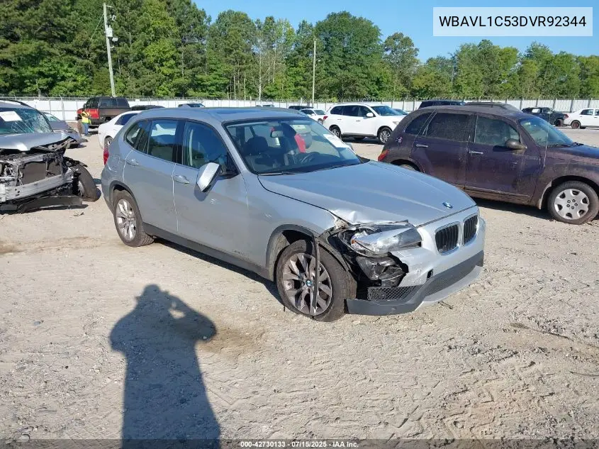 2013 BMW X1 xDrive28I VIN: WBAVL1C53DVR92344 Lot: 42730133