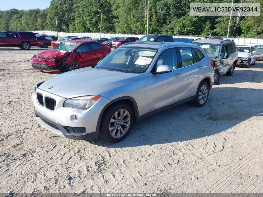 2013 BMW X1 xDrive28I VIN: WBAVL1C53DVR92344 Lot: 42730133