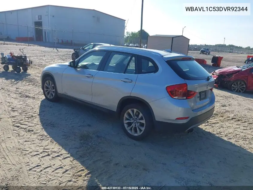 2013 BMW X1 xDrive28I VIN: WBAVL1C53DVR92344 Lot: 42730133