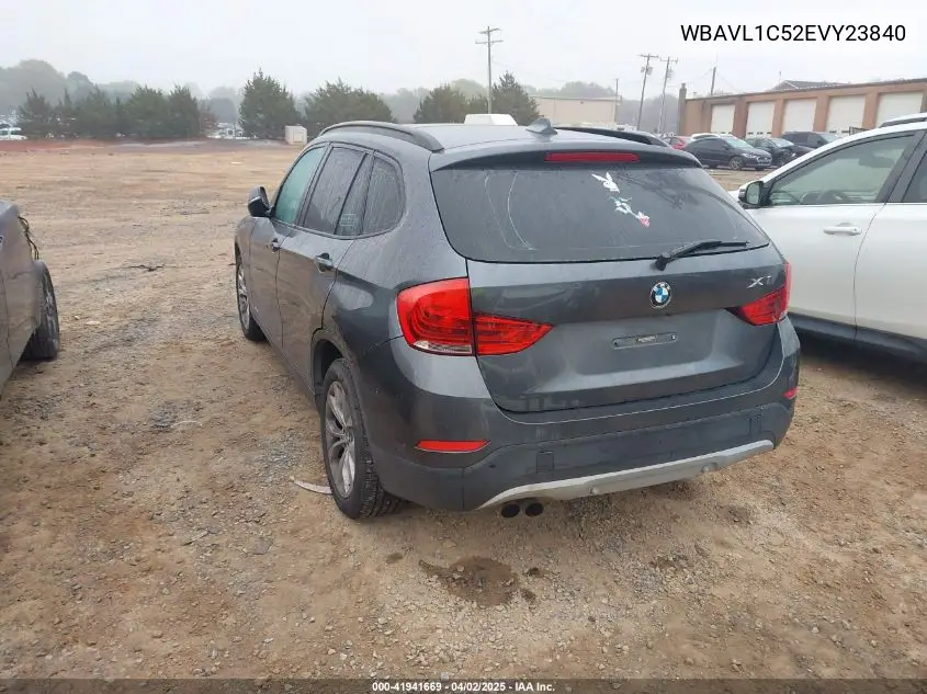 2014 BMW X1 xDrive28I VIN: WBAVL1C52EVY23840 Lot: 41941669