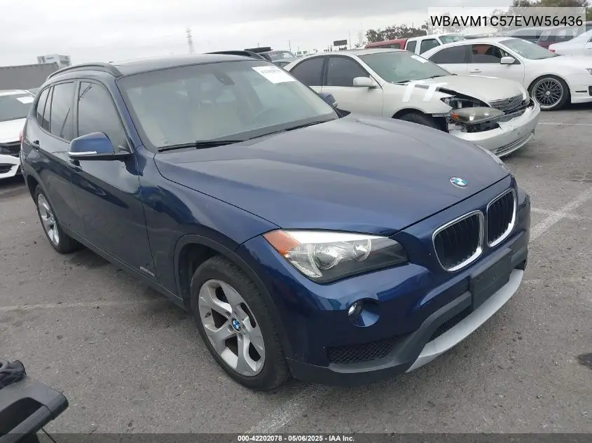2014 BMW X1 Sdrive28I VIN: WBAVM1C57EVW56436 Lot: 42202078