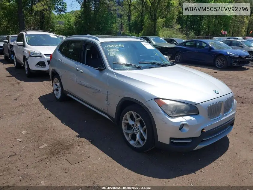 2014 BMW X1 xDrive35I VIN: WBAVM5C52EVV92796 Lot: 42206755