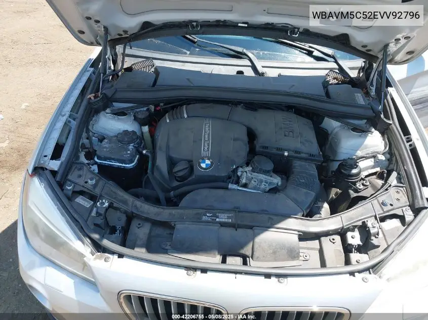 2014 BMW X1 xDrive35I VIN: WBAVM5C52EVV92796 Lot: 42206755