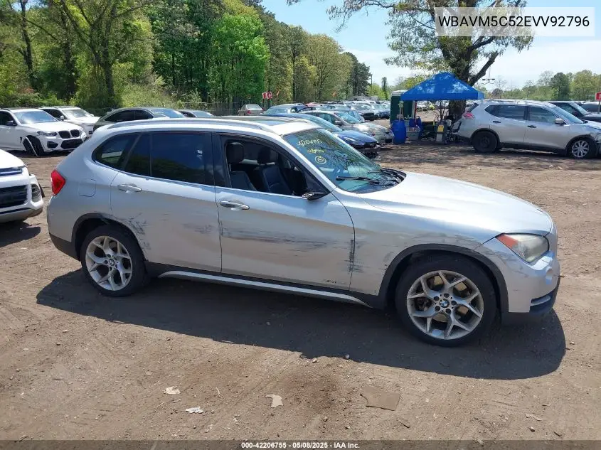 2014 BMW X1 xDrive35I VIN: WBAVM5C52EVV92796 Lot: 42206755