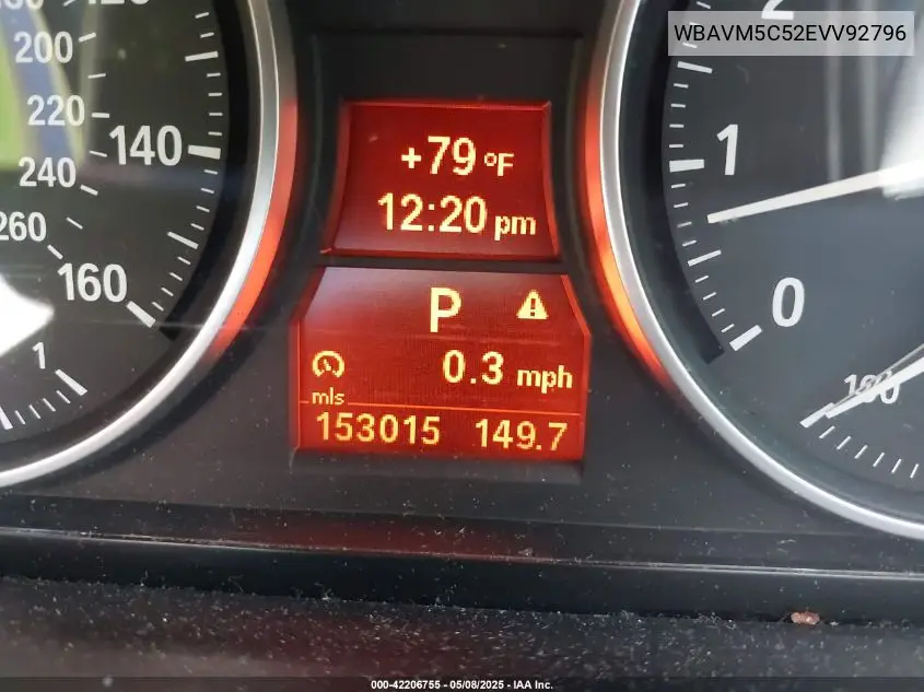 2014 BMW X1 xDrive35I VIN: WBAVM5C52EVV92796 Lot: 42206755