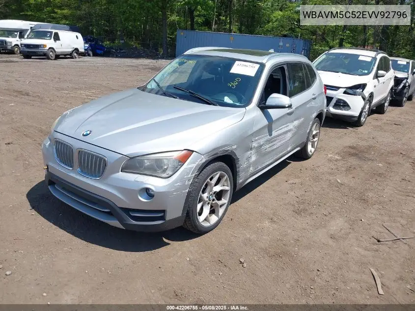 2014 BMW X1 xDrive35I VIN: WBAVM5C52EVV92796 Lot: 42206755