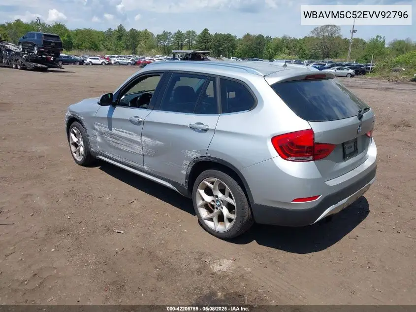 2014 BMW X1 xDrive35I VIN: WBAVM5C52EVV92796 Lot: 42206755