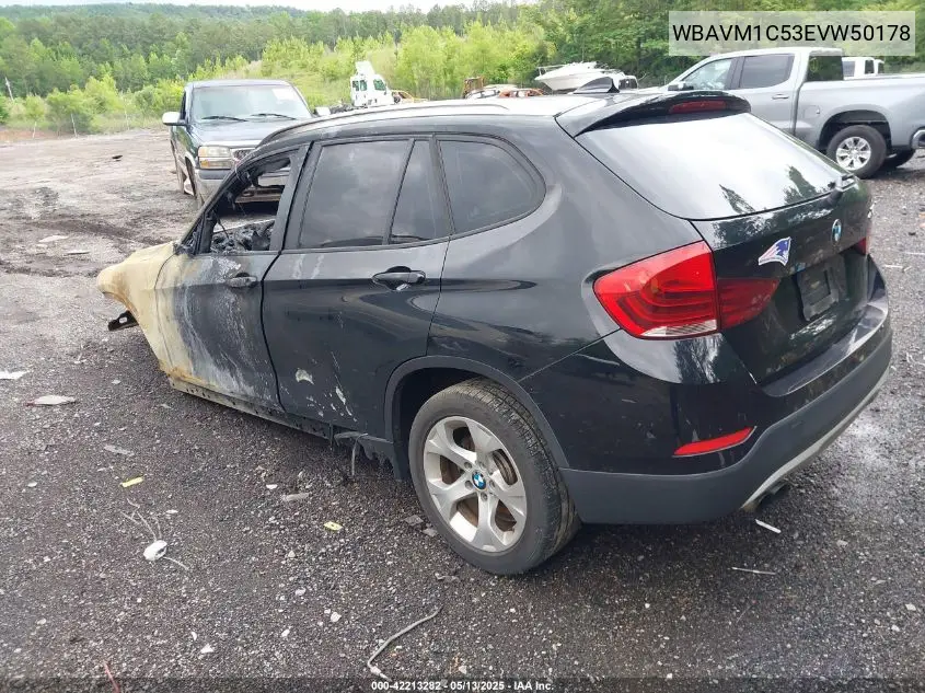 2014 BMW X1 Sdrive28I VIN: WBAVM1C53EVW50178 Lot: 42213282