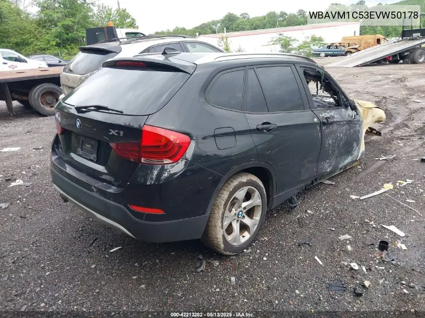 2014 BMW X1 Sdrive28I VIN: WBAVM1C53EVW50178 Lot: 42213282