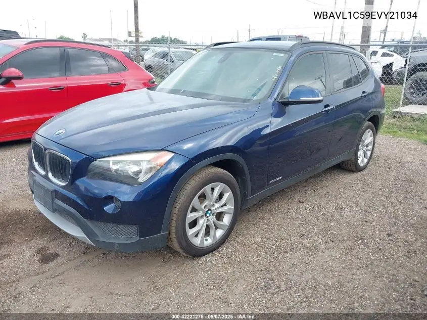 2014 BMW X1 xDrive28I VIN: WBAVL1C59EVY21034 Lot: 42221275