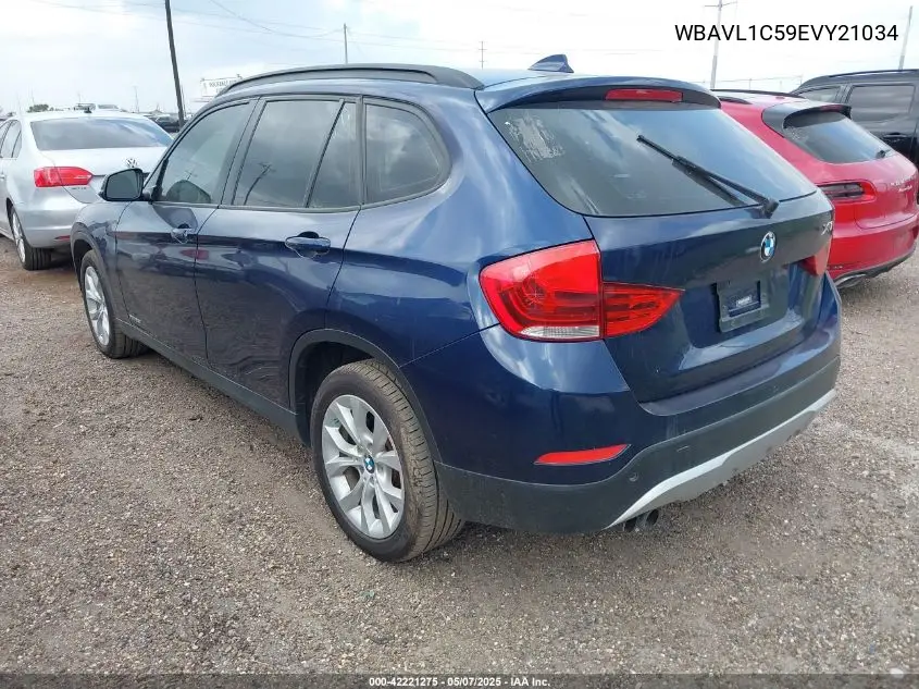 2014 BMW X1 xDrive28I VIN: WBAVL1C59EVY21034 Lot: 42221275