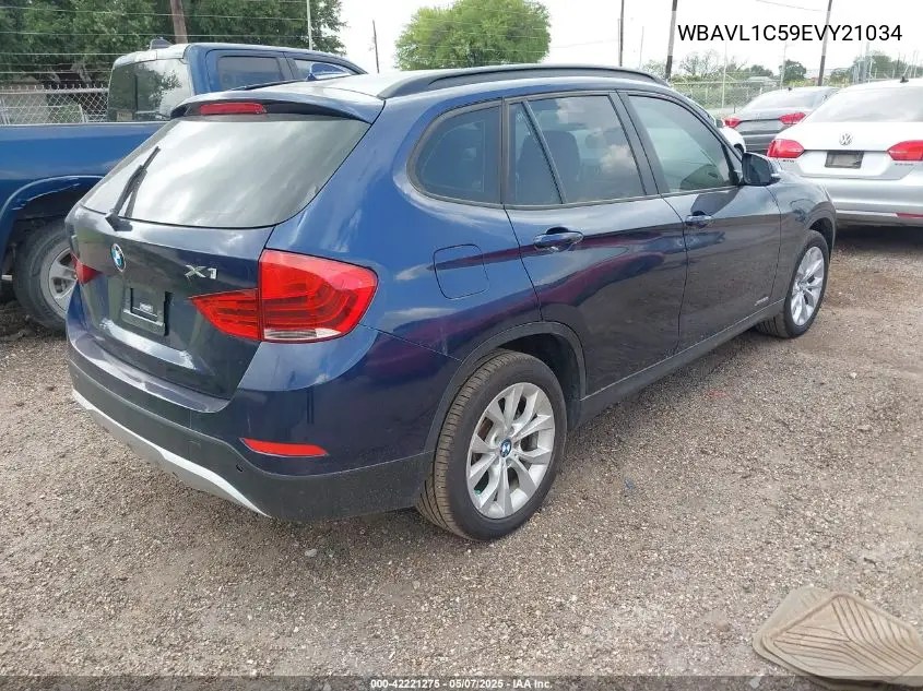 2014 BMW X1 xDrive28I VIN: WBAVL1C59EVY21034 Lot: 42221275