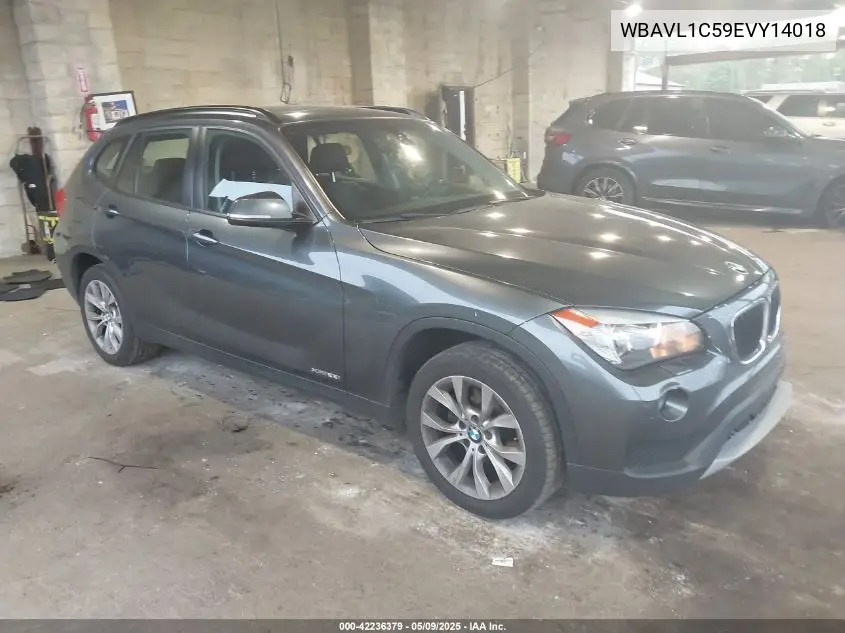 2014 BMW X1 xDrive28I VIN: WBAVL1C59EVY14018 Lot: 42236379