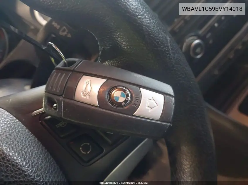 2014 BMW X1 xDrive28I VIN: WBAVL1C59EVY14018 Lot: 42236379