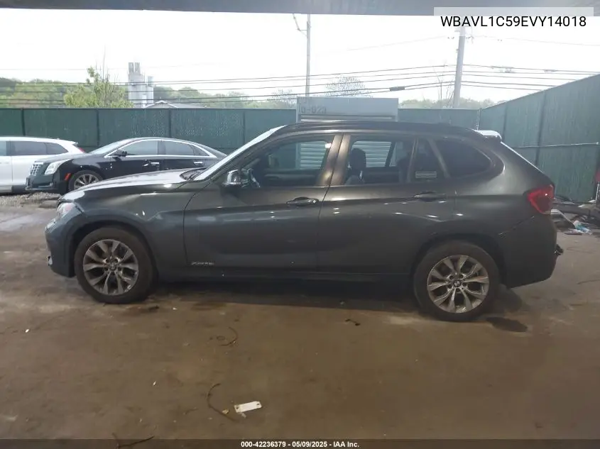 2014 BMW X1 xDrive28I VIN: WBAVL1C59EVY14018 Lot: 42236379