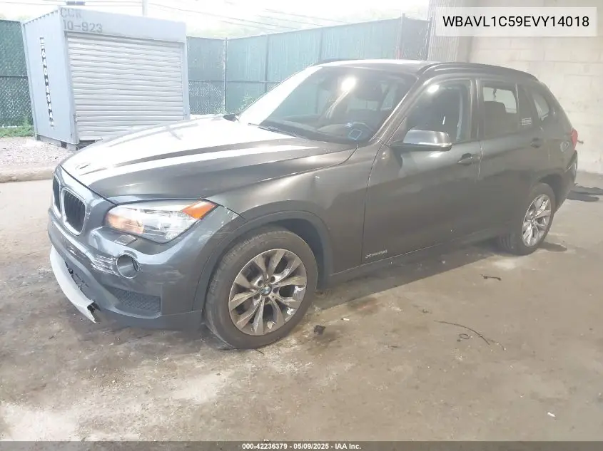 2014 BMW X1 xDrive28I VIN: WBAVL1C59EVY14018 Lot: 42236379