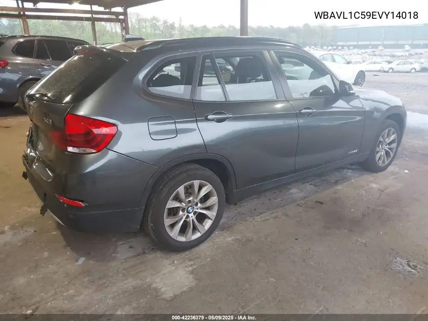 2014 BMW X1 xDrive28I VIN: WBAVL1C59EVY14018 Lot: 42236379