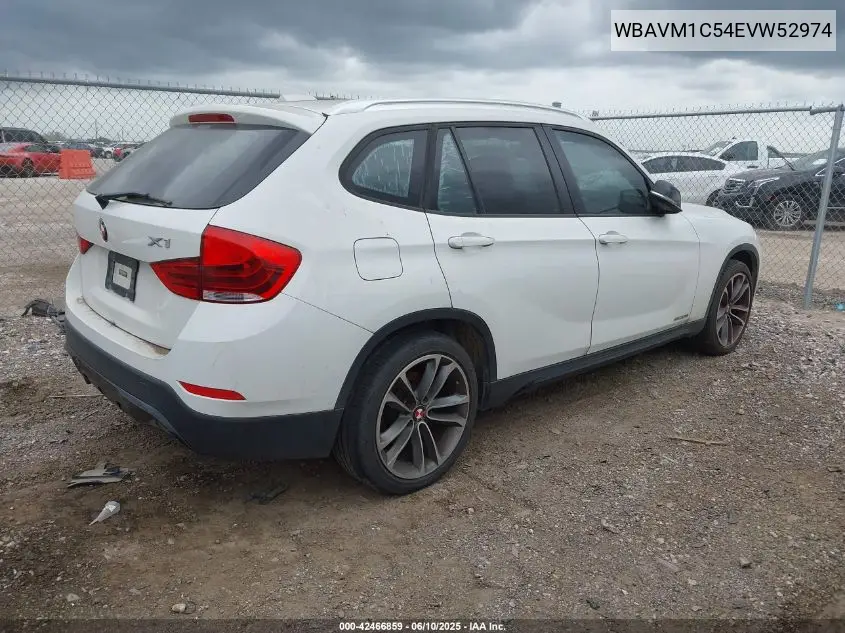2014 BMW X1 Sdrive28I VIN: WBAVM1C54EVW52974 Lot: 42466859