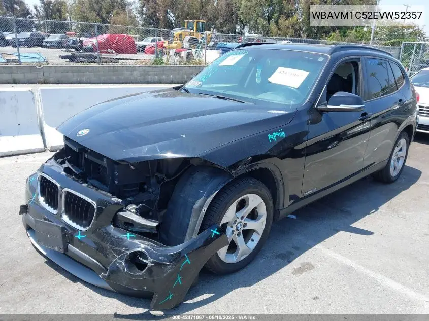 2014 BMW X1 Sdrive28I VIN: WBAVM1C52EVW52357 Lot: 42471067